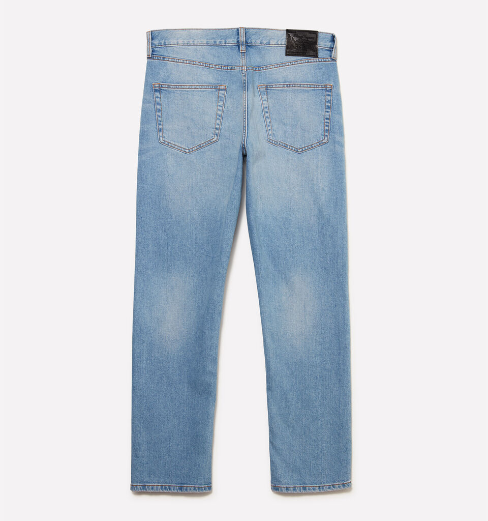 Τζιν Style 75 regular fit ανοιχτό μπλε - τζιν slim fit ανδρικά - Γαλαζιο | Sisley image number 2